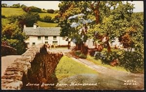 Malmsmead Postcard Lorna Doone Farm Publisher Frith's