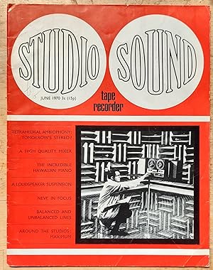 Immagine del venditore per Studio Sound & Tape Recorder June 1970 venduto da Shore Books