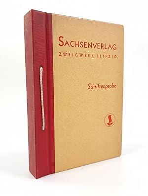 Schriften. Einfassungen, diverse Zeichen, Druckstöcke. - [Sachsenverlag, Zweigwerk Leipzig, Satzm...