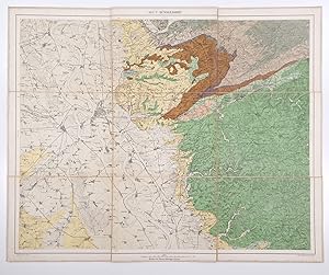 Sect. Düsseldorf. - [Geologische Karte von Düsseldorf]. -