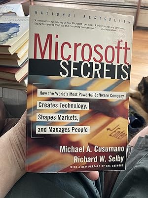 Bild des Verkufers fr Microsoft Secrets: How the World's Most Powerful Software Company Creates Technology, Shapes Markets and Manages People zum Verkauf von A.C. Daniel's Collectable Books