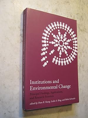 Image du vendeur pour Institutions and Environmental Change mis en vente par Craftsbury Antiquarian Books