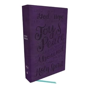Seller image for Nkjv, Holy Bible for Kids, Verse Art Cover Collection, Leathersoft, Purple, Comfort Print: Holy Bible, New King James Version (Leather / Fine Binding) for sale by BargainBookStores