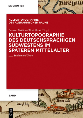 Seller image for Kulturtopographie des deutschsprachigen S�dwestens im sp�teren Mittelalter. (Paperback or Softback) for sale by BargainBookStores