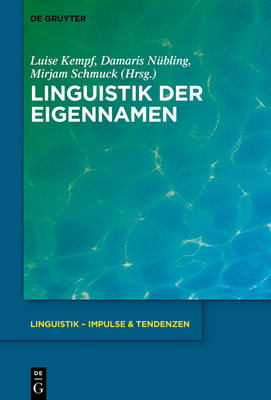 Seller image for Linguistik der Eigennamen (Paperback or Softback) for sale by BargainBookStores