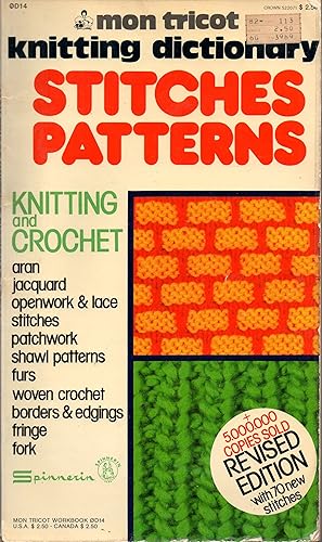 Mon Tricot Knitting Dictionary Stitches Patterns