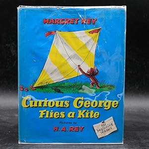 Bild des Verkufers fr Curious George Flies a Kite (First Edition) zum Verkauf von LaCelle Rare Books