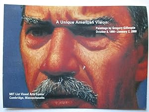 Seller image for Gregory Gillespie A Unique American Vision MIT List Arts Center 1999 Exhibition invite postcard for sale by ANARTIST