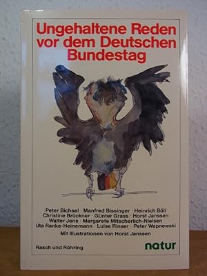 Seller image for Ungehaltene Reden vor dem Deutschen Bundestag. Mit Illustrationen von Horst Janssen for sale by Antiquariat Weber