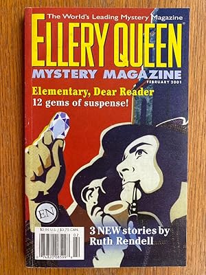 Imagen del vendedor de Ellery Queen Mystery Magazine February 2001 a la venta por Scene of the Crime, ABAC, IOBA