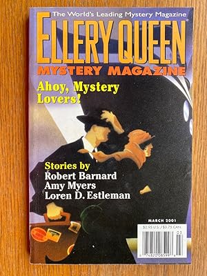 Image du vendeur pour Ellery Queen Mystery Magazine March 2001 mis en vente par Scene of the Crime, ABAC, IOBA