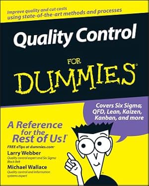 Seller image for Quality Control for Dummies (Paperback or Softback) for sale by BargainBookStores