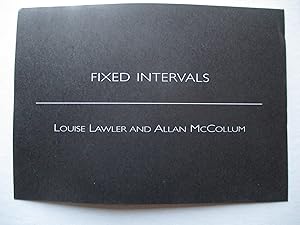 Immagine del venditore per Louise Lawler and Allan McCollum Fixed Intervals John Weber Gallery 1996 Exhibition invite postcard venduto da ANARTIST