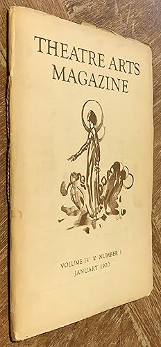 Imagen del vendedor de Theatre Arts Magazine, January 1920 - Volume IV, No. 1: [With} "The Dreamy Kid" by O'Neill a la venta por DogStar Books