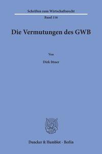 Seller image for Die Vermutungen des GWB for sale by moluna