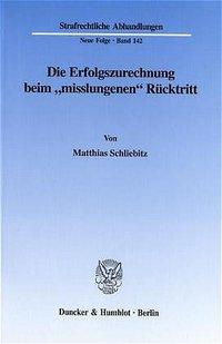 Seller image for Die Erfolgszurechnung beim misslungenen Rcktritt. for sale by moluna