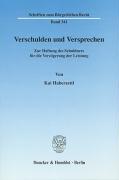 Seller image for Verschulden und Versprechen for sale by moluna