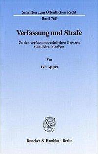 Seller image for Verfassung und Strafe for sale by moluna