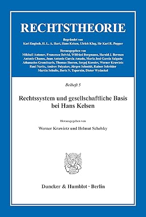 Seller image for Rechtssystem und gesellschaftliche Basis bei Hans Kelsen for sale by moluna