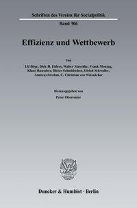 Seller image for Effizienz und Wettbewerb for sale by moluna