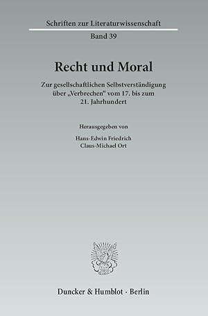 Immagine del venditore per Recht und Moral. venduto da moluna