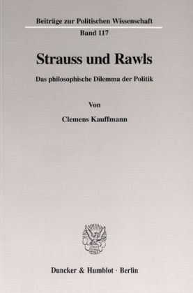 Imagen del vendedor de Strauss und Rawls. a la venta por moluna