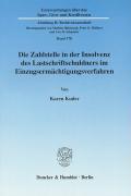 Immagine del venditore per Die Zahlstelle in der Insolvenz des Lastschriftschuldners im Einzugsermaechtigungsverfahren venduto da moluna