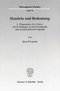 Seller image for Handeln und Bedeutung for sale by moluna