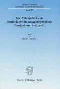Seller image for Die Zulaessigkeit von Immissionen im anlagenbezogenen Immissionsschutzrecht for sale by moluna