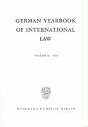 Bild des Verkufers fr German Yearbook of International Law /Jahrbuch fr Internationales Recht. Vol. 50 (2007) zum Verkauf von moluna