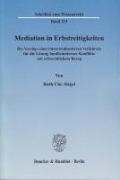 Seller image for Mediation in Erbstreitigkeiten for sale by moluna