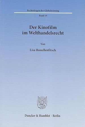 Seller image for Der Kinofilm im Welthandelsrecht for sale by moluna
