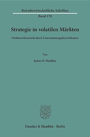 Bild des Verkufers fr Strategie in volatilen Märkten. zum Verkauf von moluna