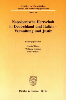 Seller image for Napoleonische Herrschaft in Deutschland und Italien for sale by moluna