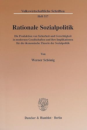 Seller image for Rationale Sozialpolitik. for sale by moluna