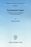 Seller image for Assessment Center for sale by moluna