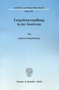 Seller image for Entgeltumwandlung in der Insolvenz for sale by moluna