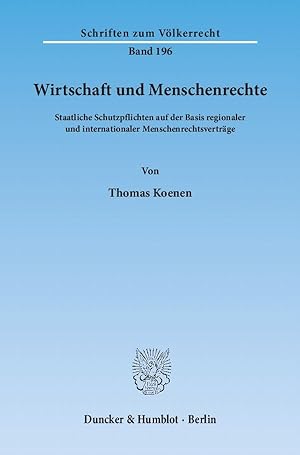 Bild des Verkufers fr Wirtschaft und Menschenrechte zum Verkauf von moluna