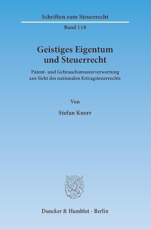 Seller image for Geistiges Eigentum und Steuerrecht. for sale by moluna