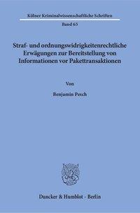 Immagine del venditore per Straf- und ordnungswidrigkeitenrechtliche Erwaegungen zur Bereitstellung von Informationen vor Pakettransaktionen. venduto da moluna