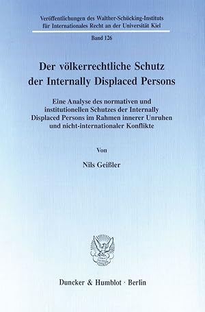 Seller image for Der voelkerrechtliche Schutz der Internally Displaced Persons. for sale by moluna