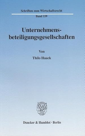 Seller image for Unternehmensbeteiligungsgesellschaften for sale by moluna