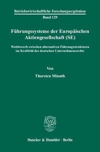 Immagine del venditore per Führungssysteme der Europäischen Aktiengesellschaft (SE) venduto da moluna