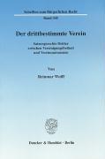 Seller image for Der drittbestimmte Verein for sale by moluna