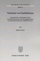 Seller image for Varianten von Familialismus. for sale by moluna