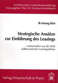 Seller image for Strategische Ansaetze zur Einfhrung des Leasings for sale by moluna