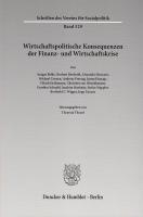 Seller image for Wirtschaftspolitische Konsequenzen der Finanz- und Wirtschaftskrise for sale by moluna