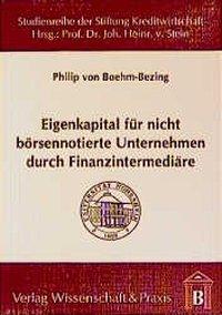 Seller image for Eigenkapital für nicht börsennotierte Unternehmen durch Finanzintermediäre for sale by moluna