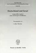 Bild des Verkufers fr Deutschland und Israel zum Verkauf von moluna