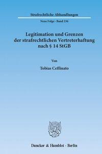 Seller image for Legitimation und Grenzen der strafrechtlichen Vertreterhaftung nach § 14 StGB for sale by moluna